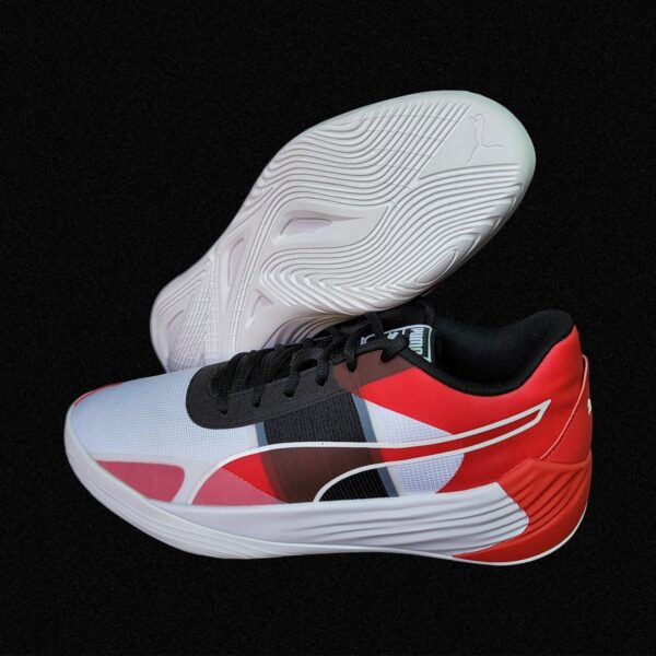 Puma Fusion Nitro Team "White High Risk Red"